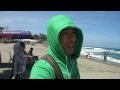 view of la union surf break in front of sebay philippines w mya and therese 032411