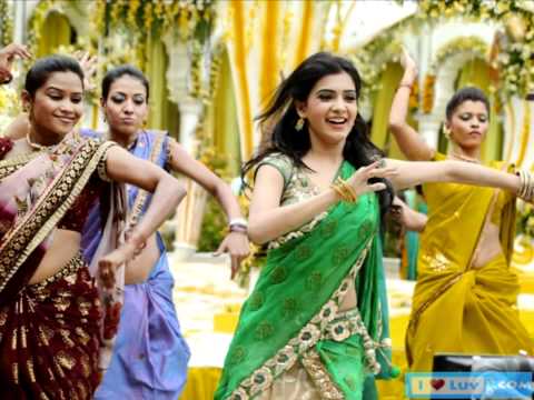 Samantha dancing for marriage song in Dookudu movie spicy Saree...