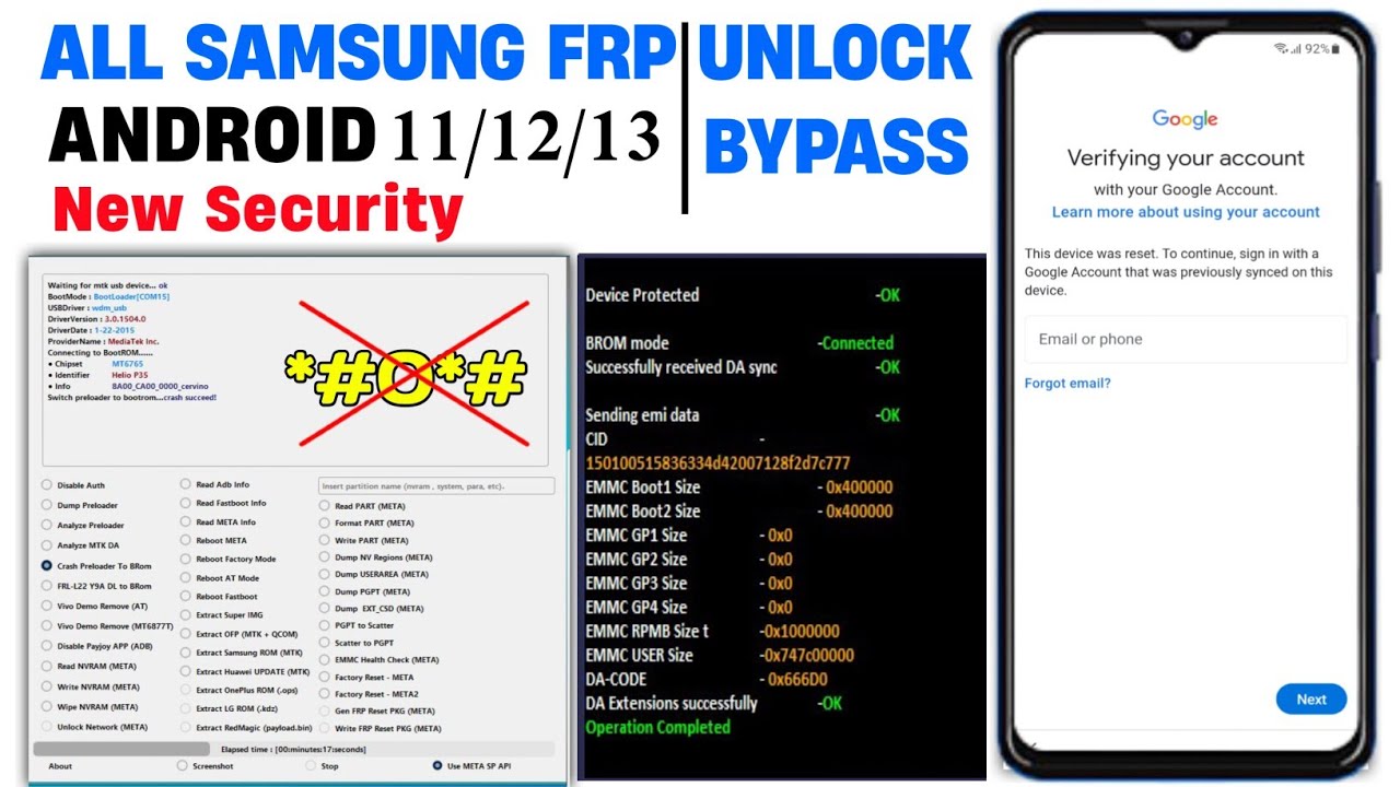 All Samsung FRP Tool 2024 Samsung Android 13 12 11 FRP All Samsung FRP Tool 2024 Samsung Android 13 12 11 FRP
