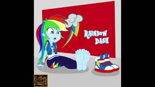 My Little Pony Equestria Girls Rainbow Dashs Feet