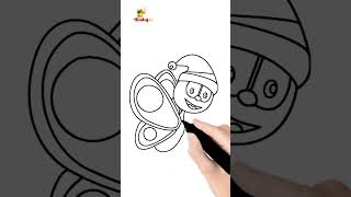 Como Desenhar A Borboleta Bebê Feliz Natal