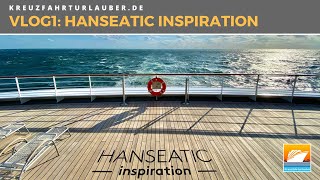 #VLOG1: Mit der HANSEATIC inspiration auf Nordsee-Expedition: Luxus pur?! - Hapag-Lloyd Cruises