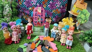 Barbie Doll All Day Routine In Indian Villagehafsa Ki Kahani Part-39 Barbie Doll