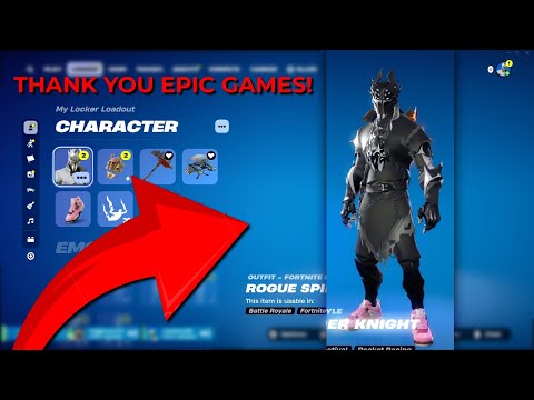 EPIC GAMES DID THIS FOR ME!!!?🤯 (THANK YOU!)