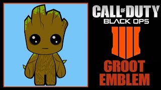 Black Ops 4 Emblem Tutorial - Groot