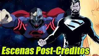 La Muerte de Superman - Las 4 Escenas Post-Creditos Explicadas