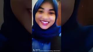Bigo Live Jilbab Terbaru...baju Biru Makin Mempesona