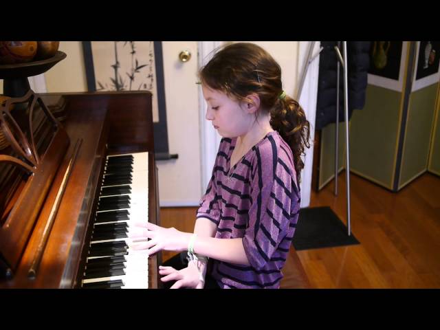 Antique Music Box, played by Katie (10) - piano recital