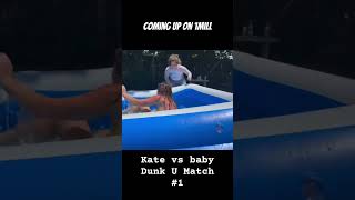 Kate Slammed Into A Pool By Baby
