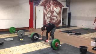 Snatch: 105 x 2 reps Adrian Mundwiler