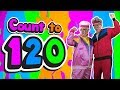 Grandma and Grandpa Count to 120 | Count to 120 | Jack Hartmann