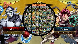DEMON SLAYER MUGEN ANDROID FULL CHARACTERS