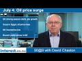 90 seconds at 9 am:Oil price surge (news with David Chaston)