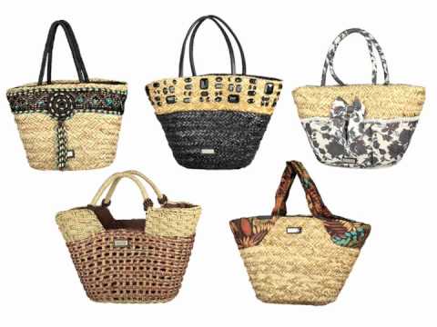 bolsos hechos a mano de rafia