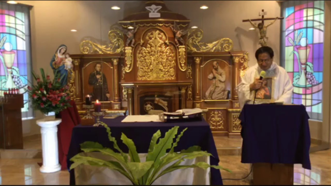 Copia de Santa Eucaristía Con el Padre Wilfredo García