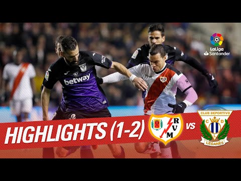 Highlights Rayo Vallecano vs CD Leganés (1-2)