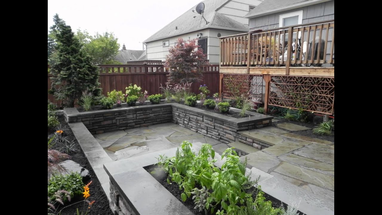 Landscaping Ideas- For a Small Space - YouTube