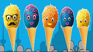 Finger Family Ice Cream Nursery Rhymes For Children Kids Songs