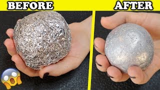 How To Make POLISHED ALUMINIUM FOIL BALL ! New Japanese Trend ! Very Satisfying How To Make POLISHED ALUMINIUM FOIL BALL ! New Japanese Trend ! Very Satisfying