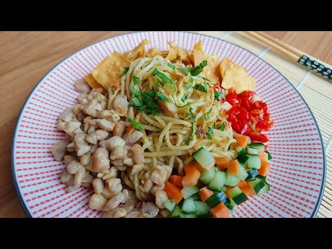 Resep Mie Yamin Asin Paling Enak