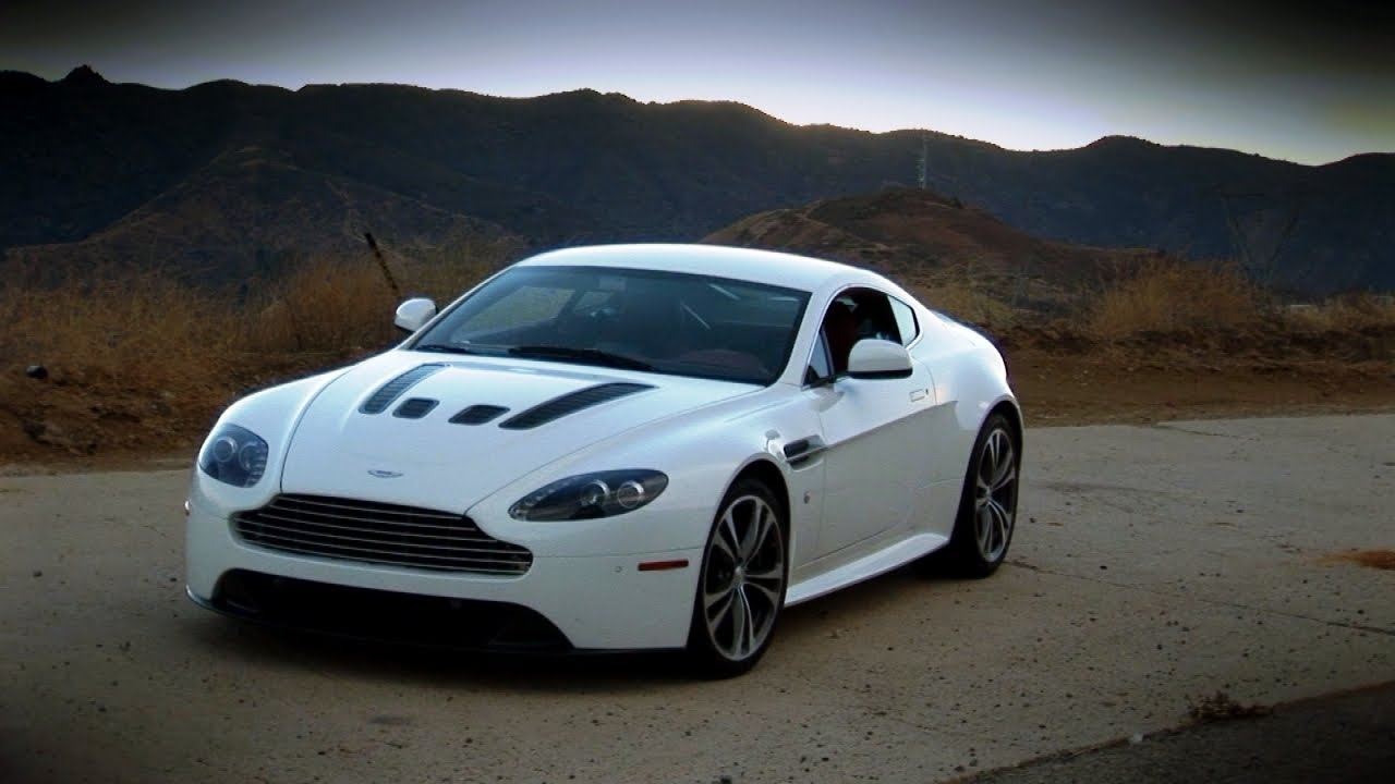 Aston Martin Vantage White