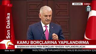 Başbakan Yıldırım Bakanlar Kurulu Sonrası Müjdeleri Sıraladı