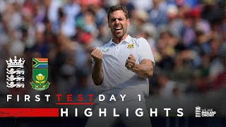 Highlights - England v South Africa Day 1 | 1st LV= Insurance Test 2022