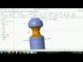 bottle surfaceing design and analysis in creo 3.0
