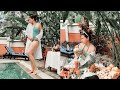 Hamsa Nandini poolside Bikini Photos