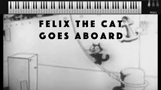 Felix The Cat - Funny Clip With Piano Music