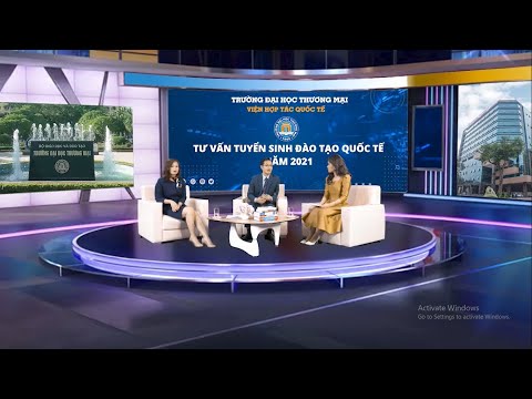 Tư vấn tuyển sinh 2021 | Viện Hợp tác Quốc tế | Đại học Thương Mại | MC Lê Ngọc