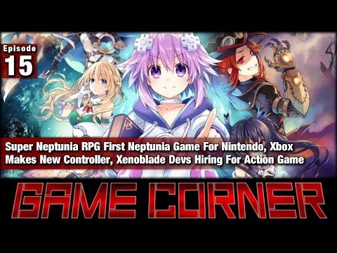 Game Corner #15 Super Neptunia RPG First Game For Nintendo, Platinum Games Plans Big Action Game