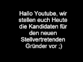 Die Kandidaten F R Den Stv Gr Nder