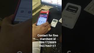 Fino Payment Bank . Contract For Fino Payment Bank Merchant Id