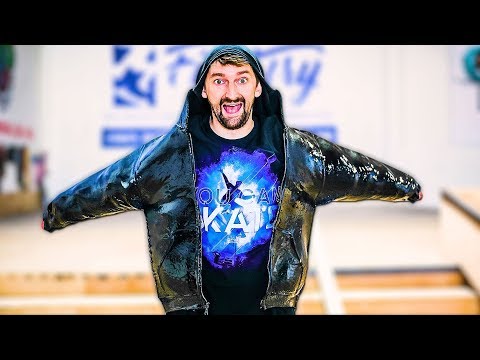 IMPOSSIBLE SKATING IN A LINE-X JACKET?!