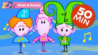 Clical Music For Babies W The Notekins Baby Sensory Stimulation 50 Min Compilation