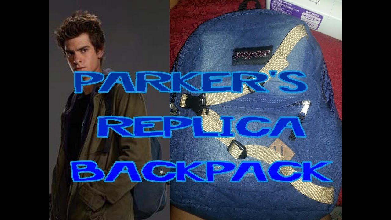 The Amazing SpiderMan REPLICA PARKER BACKPACK YouTube
