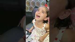 Cute Girl Ear Piercing She Cry Lot Ear Piercing From Gunshot