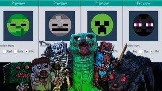 Bonk.io Como Fazer A Skin Do Zumbi, Esqueleto, Creeper E Enderman Do Jogo Minecraft