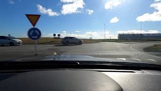 From Keflavik Airport To Reykjavik, Iceland