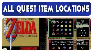 Zelda A Link To The Past - All Quest Item Locations 24