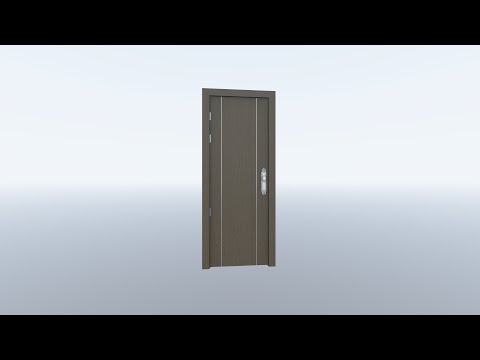 Cửa gỗ công nghiệp MDF, HDF Laminate P1R2 cho cửa phòng ngủ, cửa phòng khách sạn, cửa thông phòng