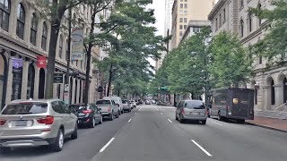 Driving Downtown - Richmond's Main Street 4K - Virginia USA