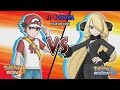 Pokemon Sun and Moon: Alola Red Vs Cynthia (Battle Tree Red & Battle Tree Cynthia)
