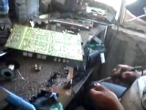 Reparacion de Amplificador - YouTube