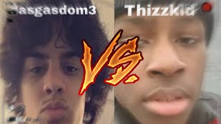 Thizzkid Vs Dasgasdom3 Packing Battle