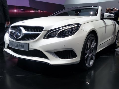 Watch 5 new 2014 Mercedes-Benz E-Class cars Debut at the Detroit Auto Show