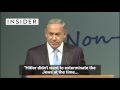 Netanyahu says Hitler didn't want to kill the Jews, but a Muslim convinced him to do it