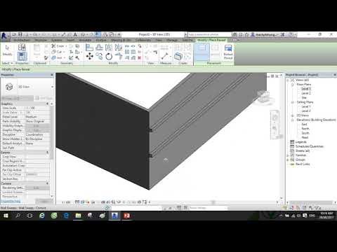 HƯỚNG DẪN LỆNH CƠ BẢN TRONG REVIT DEMO PHẦN 1