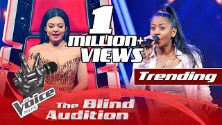 Krishni  Senesa | Tikki Tikiri Blind Auditions | The Voice Teens Sri Lanka